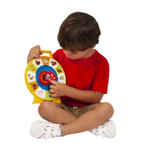Fisher-Price Classics See N Say | boy spinning dial