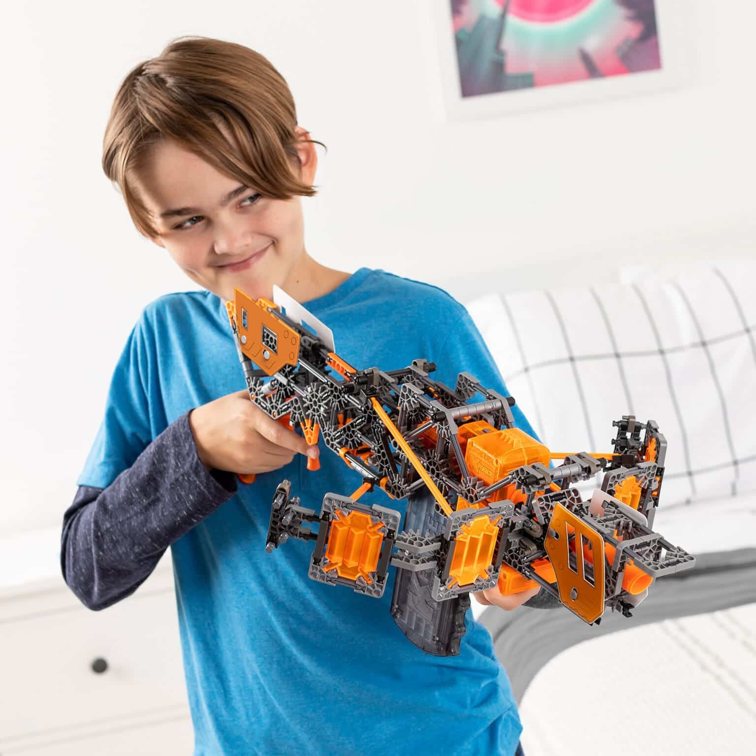 K'NEX - Cyber-X C10 Crossover Legacy with Motor - Engineering Toy ...