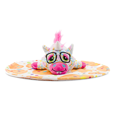 Cutetitos Cookieitos Heartsito unicorn plush on wrap