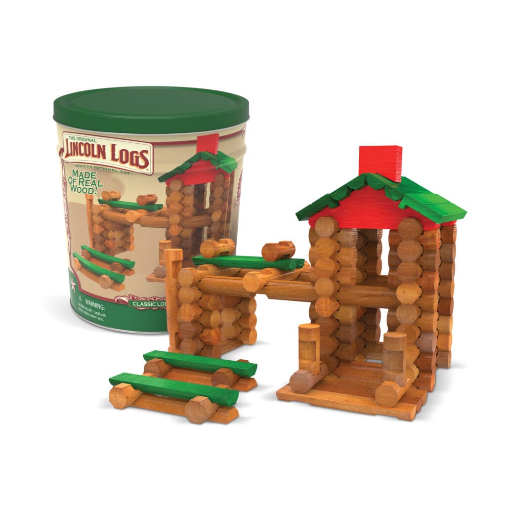 Lincoln Logs - Classic Lodge | BasicFun!