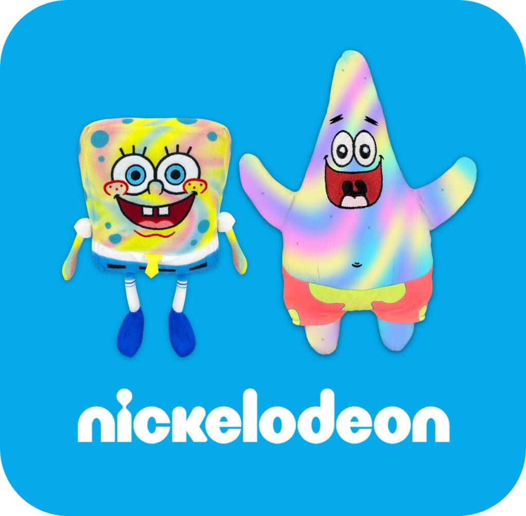 Cartoons featuring spongebob and patrick tie-dye