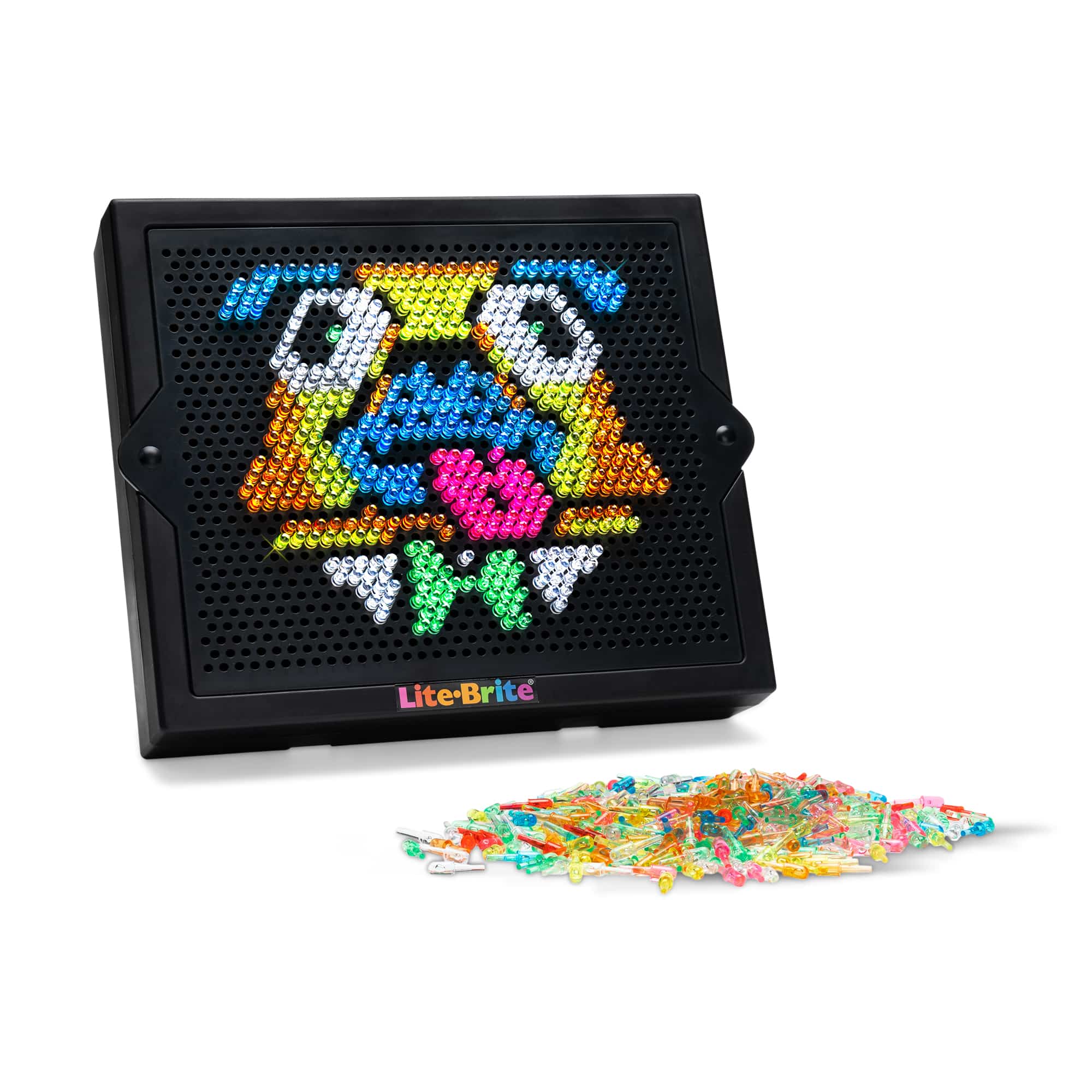  Lite Brite HD Template and Peg Refill Set Plus Storage, 360  Mini-Pegs and 8 Templates : Toys & Games