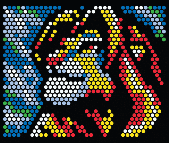  Lite Brite Picture Refill - Disney Characters 12 Lite Brite  Pictures & 24 Guide Sheets to Create Your Own Design #4779 Mickey Minnie  Donald Goofy Pluto Snow White Bambi Dumbo Tinkerbell