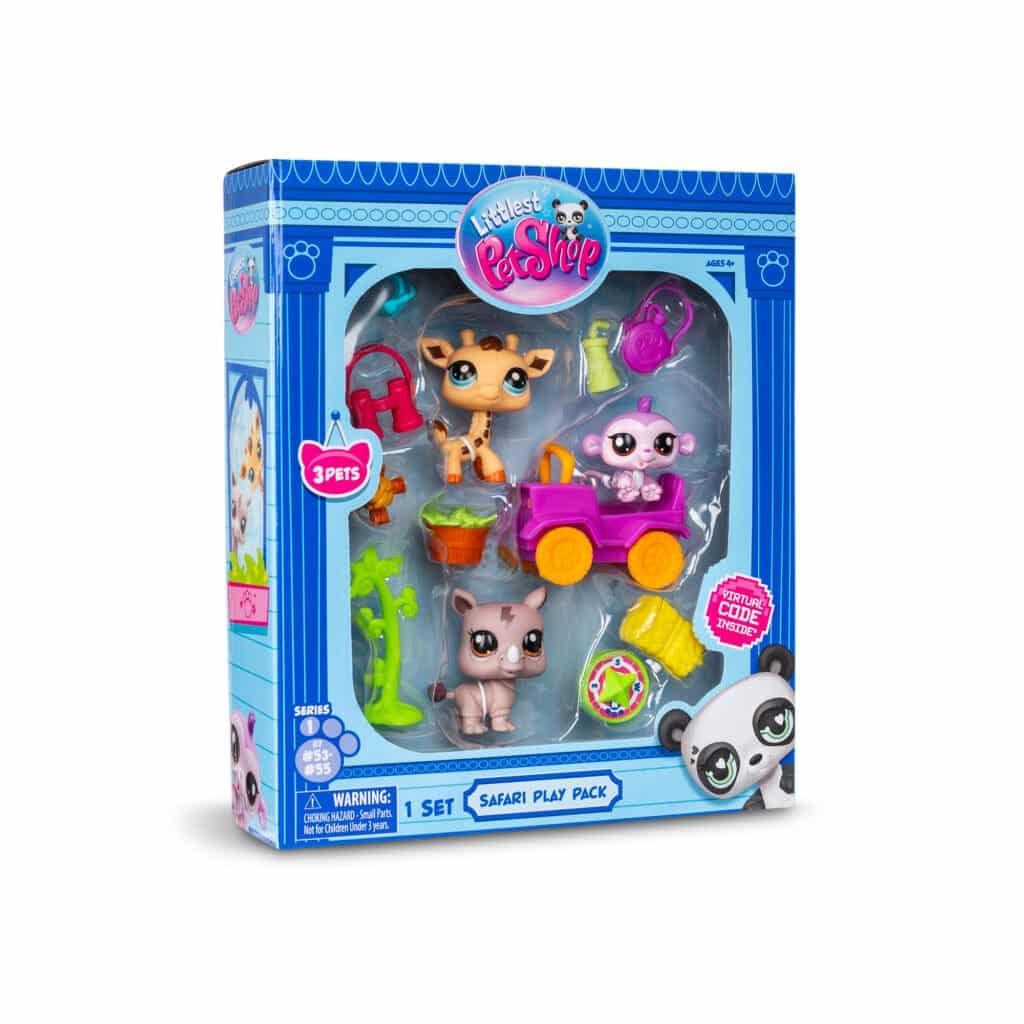 Littlest Pet Shop, Safari Play Pack | BasicFun!