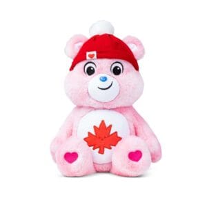 Care Bears True North Bear plush displayed on a white background, featuring a winter-themed design and a determined expression, symbolizing resilience and perseverance.