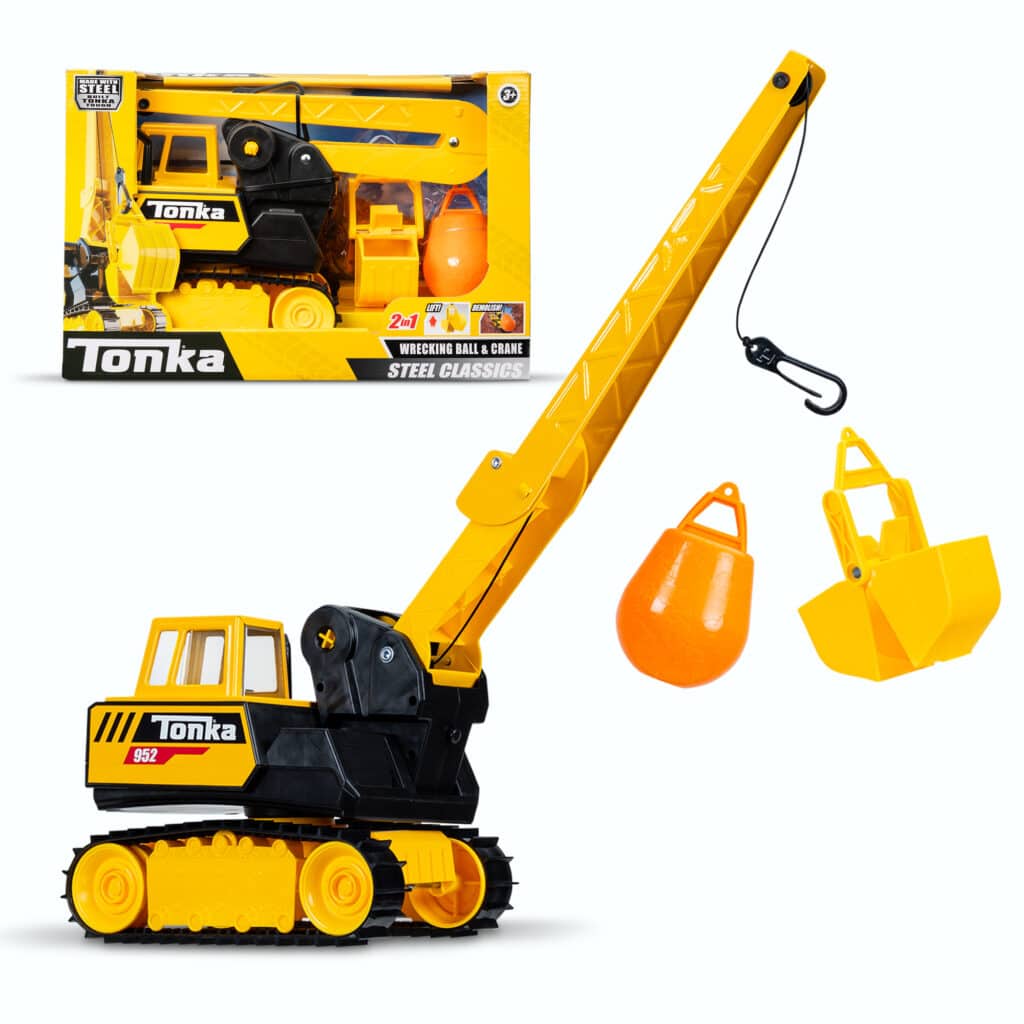 06296 Tonka Hero WreckingBallAndCrane 1L