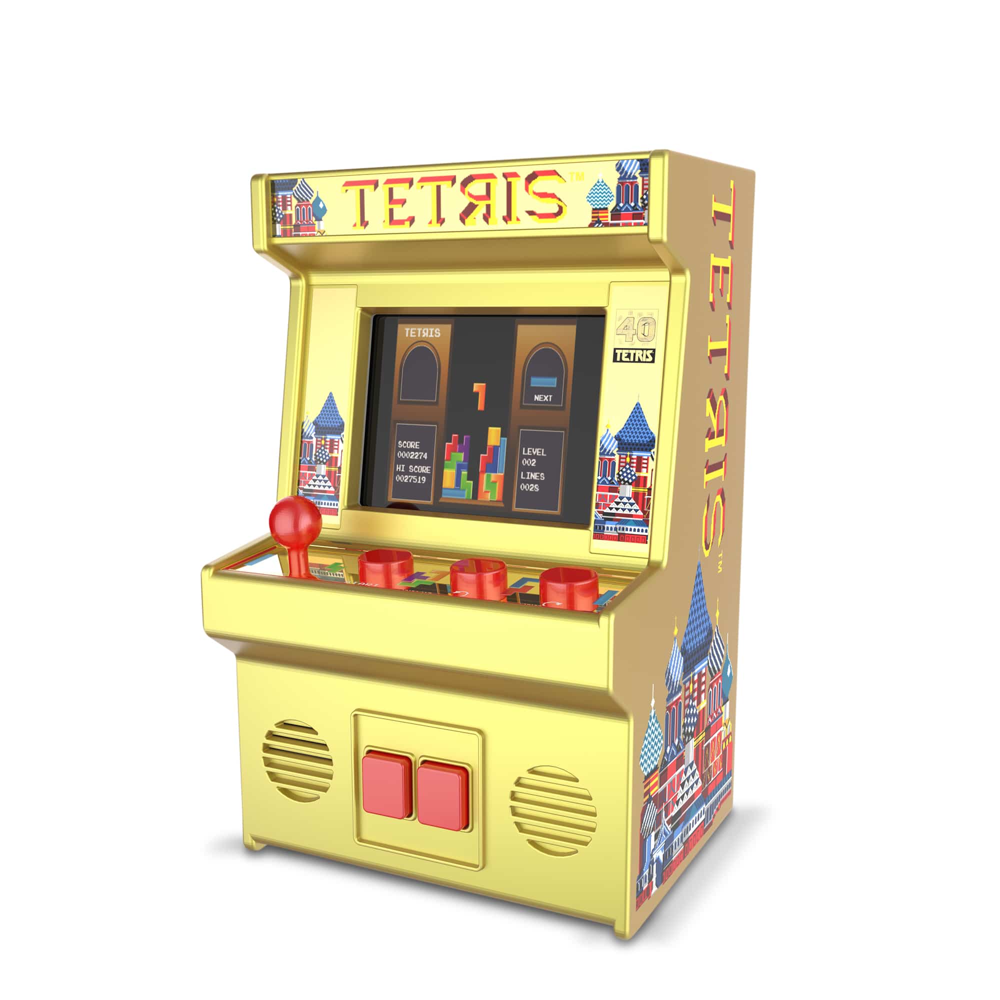 Arcade Classics - TETRIS - Metallic Collector's Edition | BasicFun!