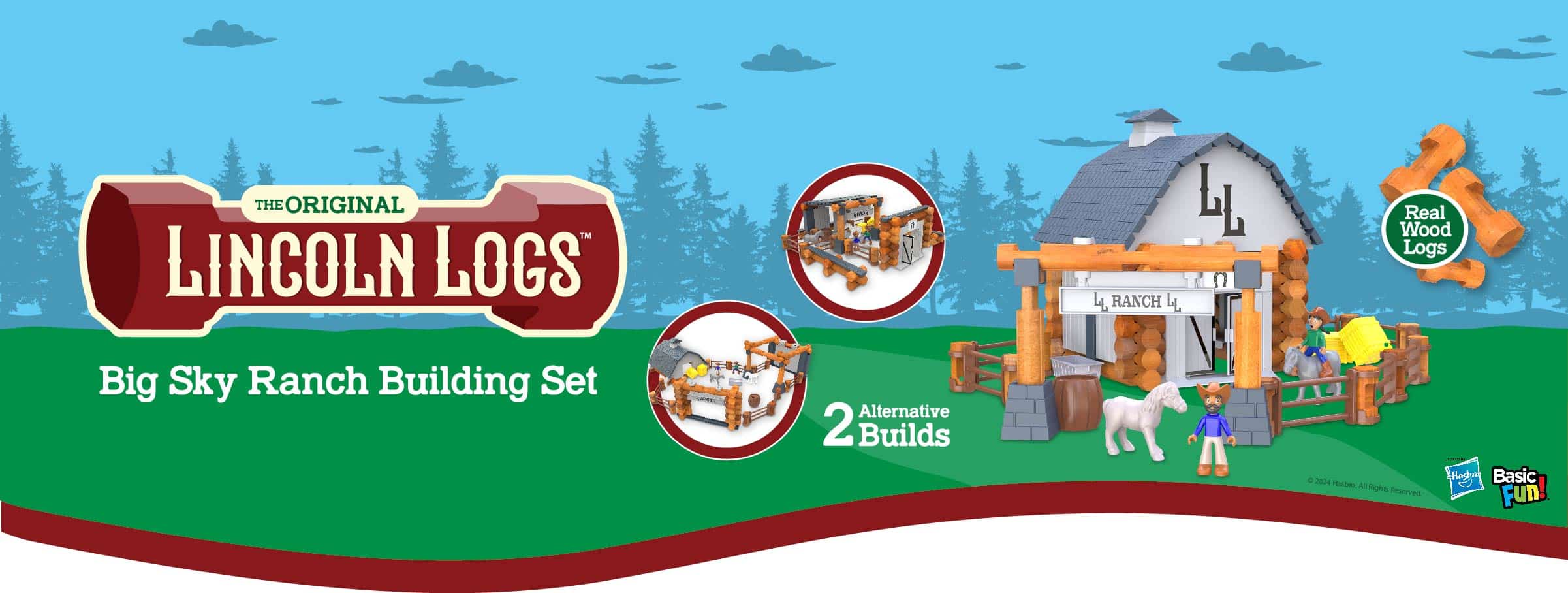 Lincoln Logs Big Sky Ranch